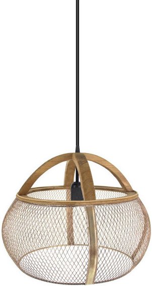 Fabrilamp - abrila akunadecor Pendelleuchte De Grille Modell Coimbra Braun 1 Licht