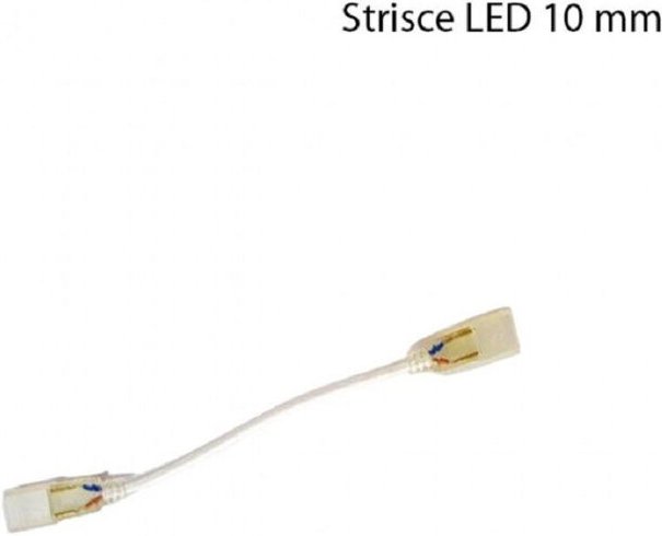 Trade Shop Traesio - Trade Shop - 20PZ flysible über led strisce 10 mm 220V strip led 220L-10MM -