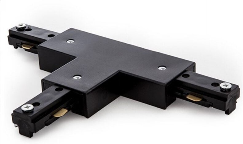 T Stecker 2-Phasen-Spur Schwarz