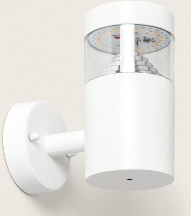 LED-Wandleuchte Außen 6W Edelstahl Inti White 3000K Warmweiß