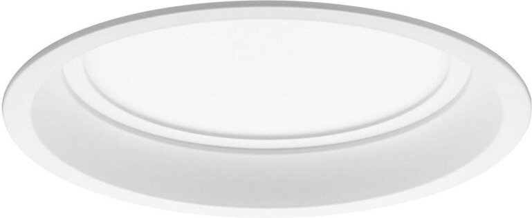 Rundes LED-Einbau-Downlight 'pro Professional led' (25 w, 4000 k, 1932 lm), IP44, Ø22 x 3,7 cm, weiße Farbe