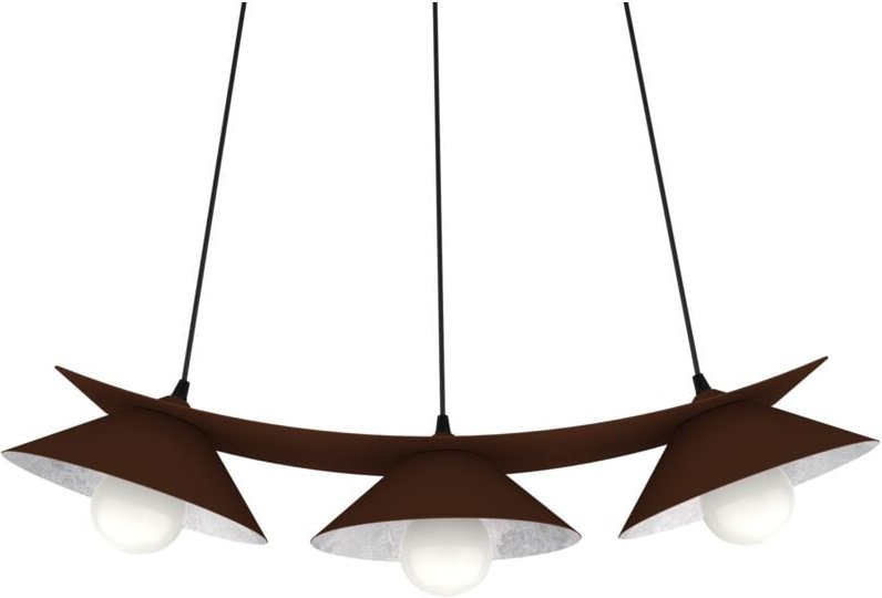 LUMICOM - Miller Pendelleuchte X 3 Blatt Corten