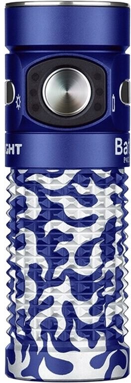 Klassische wiederaufladbare EDC-Taschenlampe Olight Baton 4 Blue Phantom 1300lm