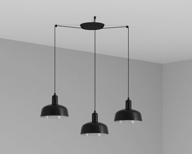 Tatawin s 3L Schwarze Hängeleuchte
