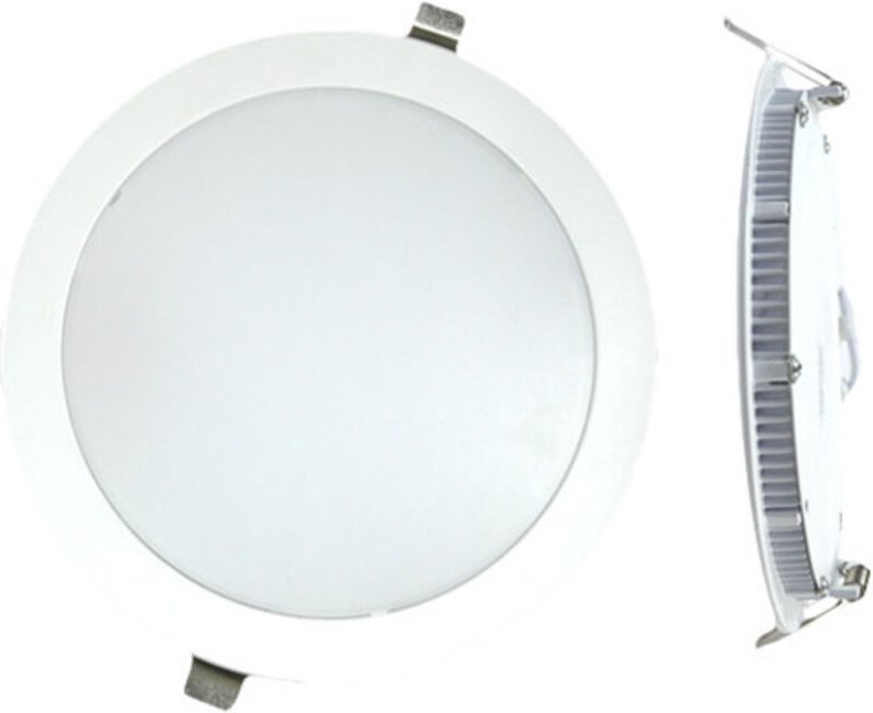 Downlight LED-Einbauleuchte kreisförmig 18W Weißlicht 6000K
