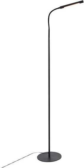 Design Stehleuchte schwarz inkl. led mit Touchdimmer - Palka