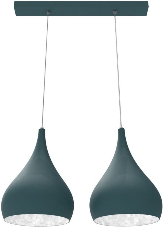 Calice sospensione binario x 2 bicolore opaco