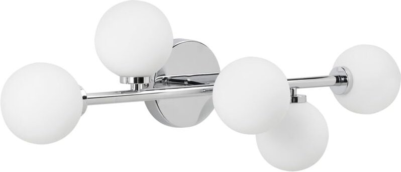 LED Wandlampe MINOTOS Metall Silber