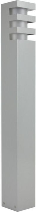 Gartenpfahl 75 cm 1xE27 silber IP54 SU-MA RADO RADO 1 AL