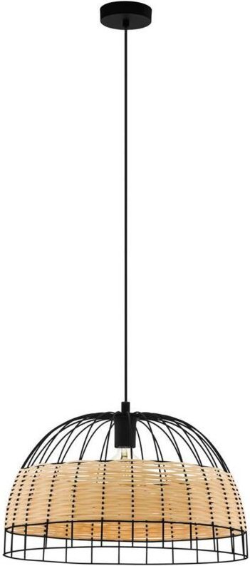 Eglo - Pendelleuchte Anwick natur ø 50 cm E27, max. 60 w Pendelleuchte