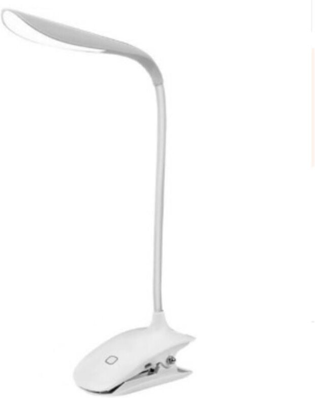 Wiederaufladbare USB-Leselampe mit 3 Helligkeitsstufen