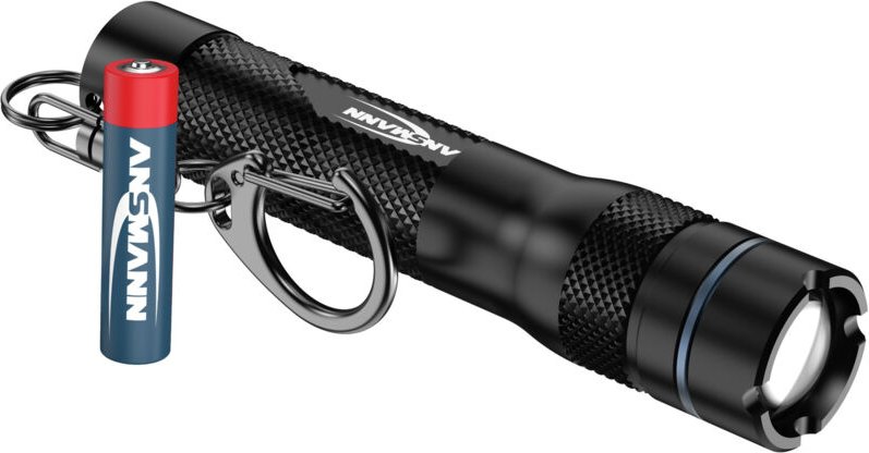 ANSMANN Taschenlampe mini – superhelle LED Schlüsselbund Lampe