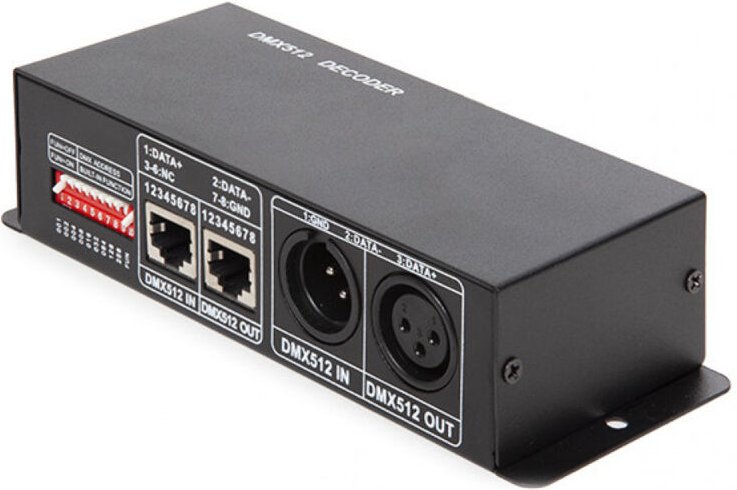 Decoder DMX512 4 Kanäle