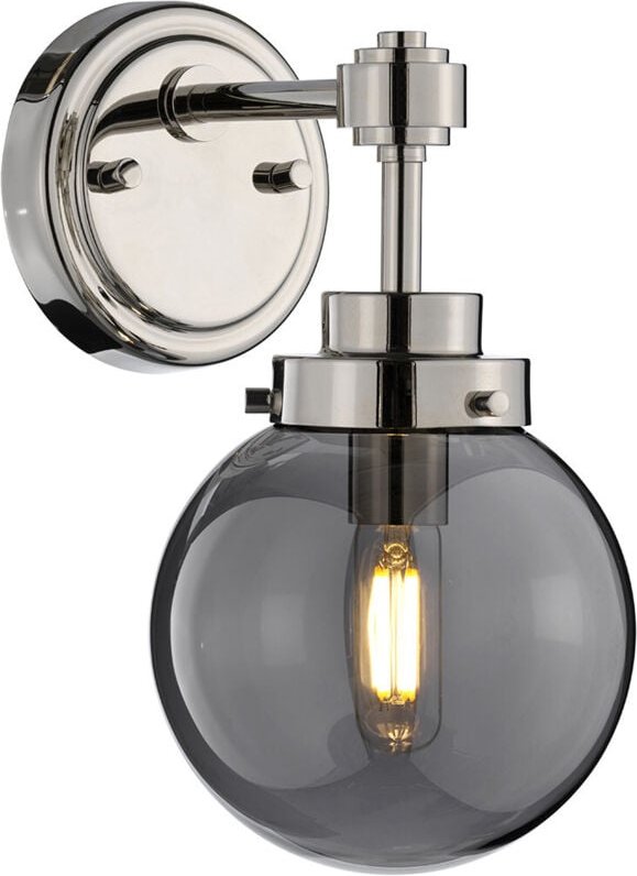 Kula 1 Light Wandleuchte, Nickel poliert, E14 - Elstead