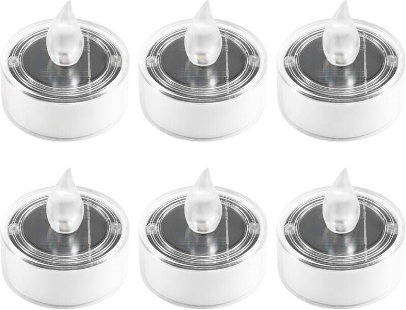 Thumbnail - 6PCS Solar-Kerzenlicht, wasserdicht, dekoratives Außenlicht