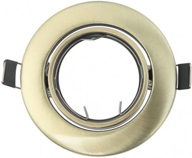 Fab 14428OR14 Vertieft Orient. Magura 1xgu10 Red.leather 2,5x9x9x9 Cm Cut 7 Lampenfassungen enthalten