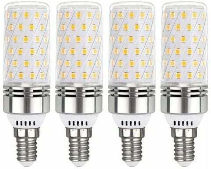 E14 LED-Glühbirne Kaltweiß, 12 W entspricht 100 W Glühlampe, 6000 K LED-Glühbirnen E14 Edison-Schraubsockel, 360° Abstra...
