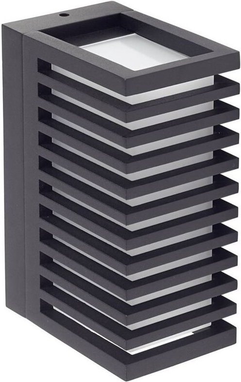 Lucande - led Wandleuchte außen 'Ariza' aus Aluminium von