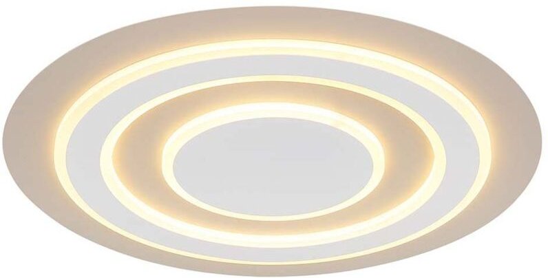 Deckenlampe Deckenleuchte Wohnzimmerlampe sandfarben Schlafzimmerlampe LED 48 cm