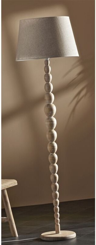 Riker Pant Stehlampe. Beige 154 cm. 45Tx154 cm