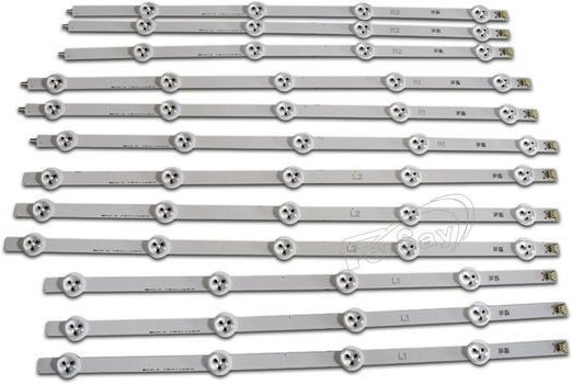 Kit 12 LED-TV-Streifen LG AGF78400801