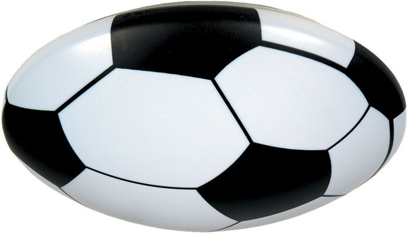 Led Deckenleuchte für Fussball-Fans, Deckenschale bruchsicherer Schirm, fussball