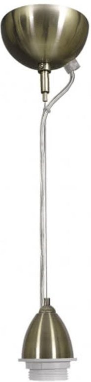 Meine Lampe - Schwarz Kunststoffhalterung 1xe27 60 Cm