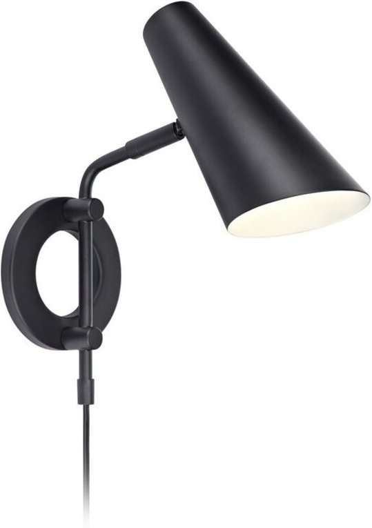 Cal - 1 Licht Innenwandleuchte Schwarz, E14 - Markslojd