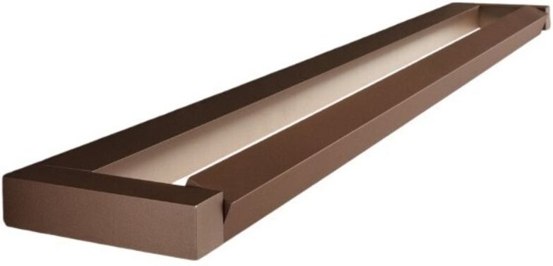 Slim - 18W LED-Wandleuchte, CCT 2700K-4000K, L.59,2 cm, Einstellbar, 1440 lm, IP20 - Perenz - Metallic Brown