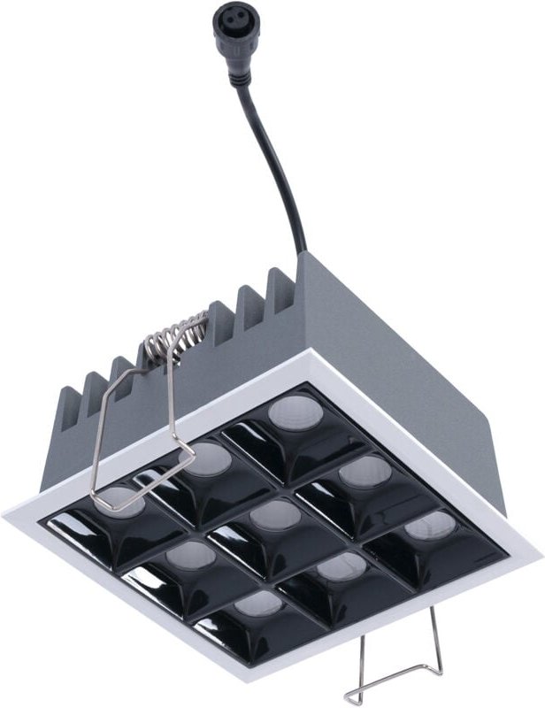 LED Einbaustrahler 18W - neun Spots - UGR18 - CRI90 - OSRAM LED