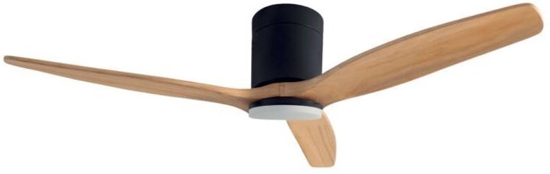 GSC - Kasama Deckenventilator verstellbar und steuerbar Ø132 3 Flügel dc Schwarz