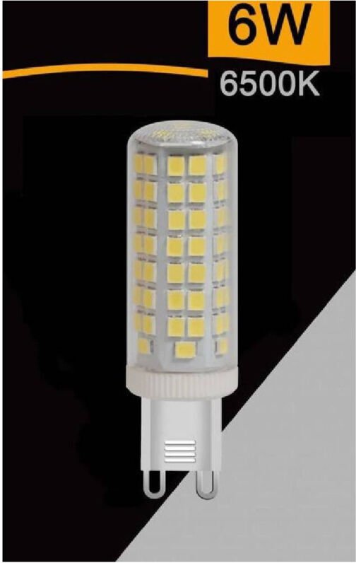 Trade Shop Traesio - Trade Shop - smd G9 LED-Röhrenlampe, 6 w, 680 lm, Lichtfarbe: 3000 k, 4000 k, 6500 k, SPARAC-G9-6W-...