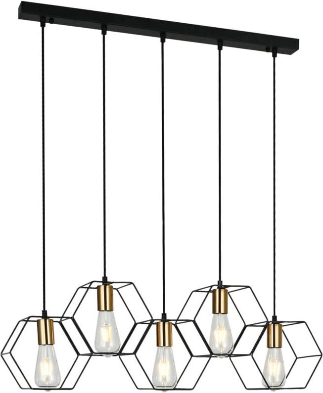 Aina Moderne 5-flammige Stab-Pendel-Deckenleuchte, E27 - Italux