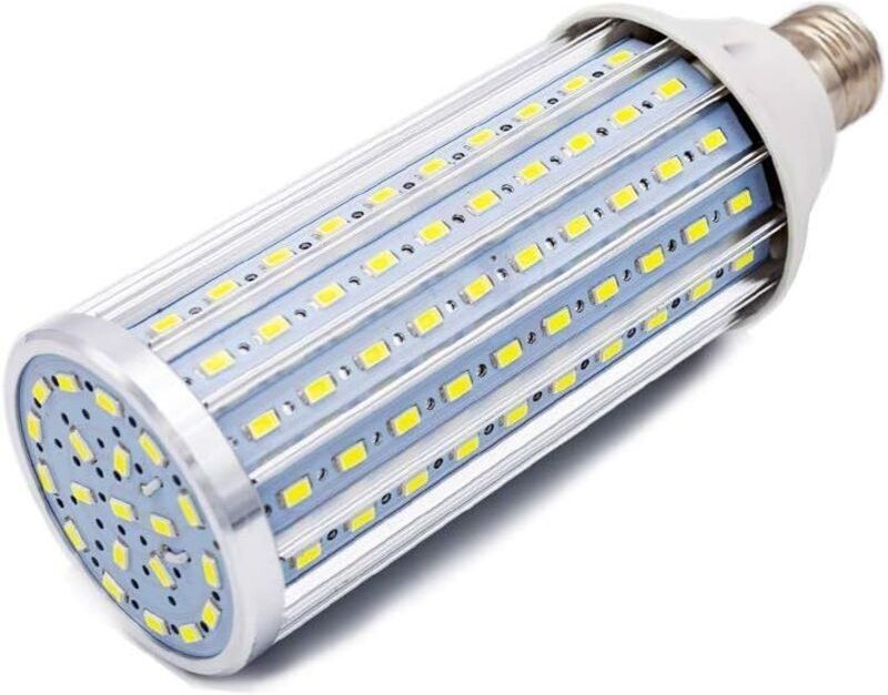 E27 LED-Maiskolbenlampe 60 W, entspricht 550 W, 6500 K Kaltweiß, nicht dimmbar, 5850 lm, 160 x 5630 SMD, E