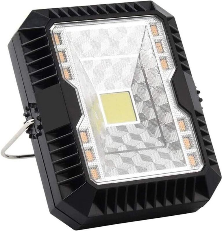 IP55 LED-Solar-Gartenstrahler, wasserdichte Wandleuchte für Camping, Bajonettanschluss, Notleuchte