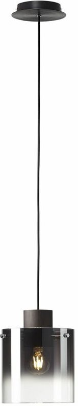Thumbnail - Lampe Beth Pendelleuchte 20cm Kaffee/rauchglas 1x A60, E27, 60W, g.f. Normallampen n. ent. In der Höhe einstellbar / Kab...