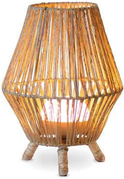 Thumbnail - Licht-erlebnisse - Außen Tischleuchte led Akku tragbar kabellos 32,5 cm hoch IP65 Fernbedienung Dimmer 2700 k Outdoor Ti...