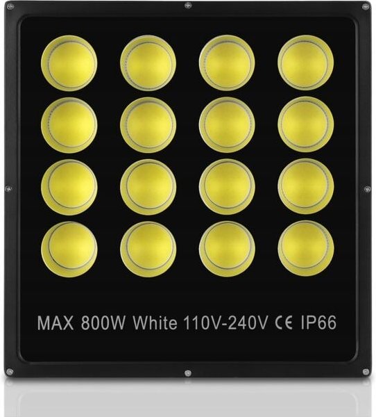 Led-Halogenlampe Für Den Aussenbereich, Leistungsstark 800w Für Platz, Mast, Wand, Lager