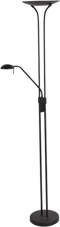 Steinhauer - Mexlite - stehlampe - Biron - schwarz - glas metall - designlampe