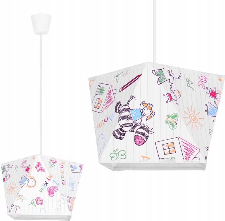 Hängende Deckenlampe Kronleuchter Kinderlampenschirm