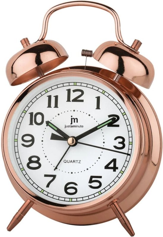 Lowell Justaminute JA7041R Wecker Quarzwecker Roségold