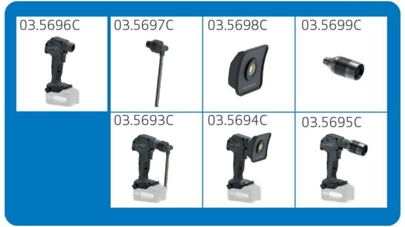 SCANGRIP Wechselaufsatz Flex 375-750Lumen für MULTILIGHT