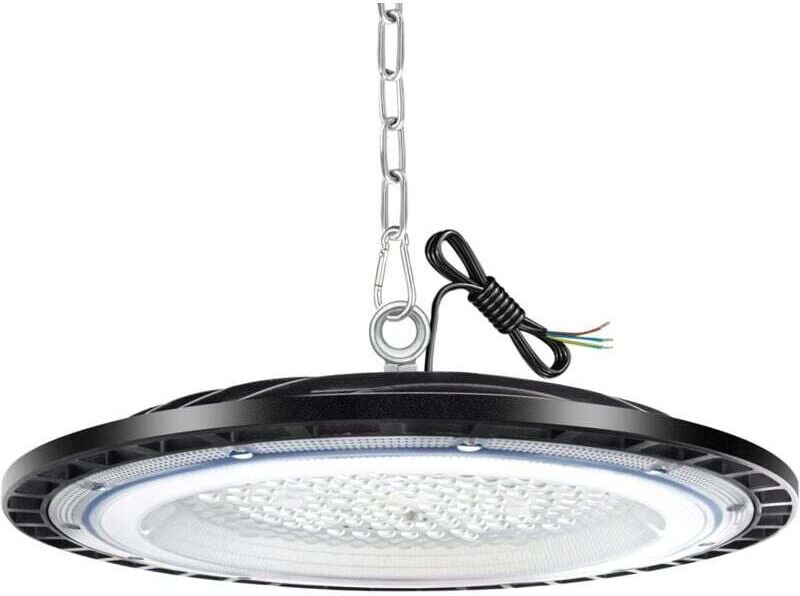 100-W-LED-Hallenstrahler, LED-Flutlicht für den Innenbereich, kaltweißes Licht, IP65 wasserdichte Werkstattbeleuchtung, ...