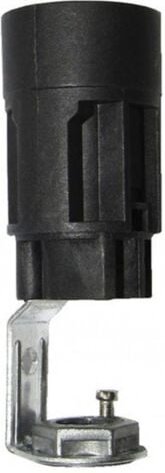 Thumbnail - TIBELEC E14 Fassung, Kunststoff, schwarz 60W TIBELEC