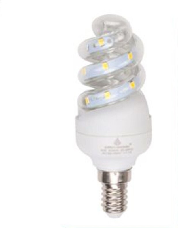 Tradeshop - Trade Shop - lampadina led 13 watt E14 1235LM spirale vortische luce naturale 4000K calda 3000K -