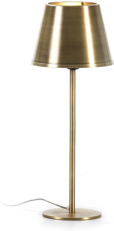 Tischlampe 13X13X39 Goldenes Metall