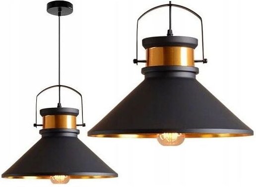 Hängelampe asti b black/ gold