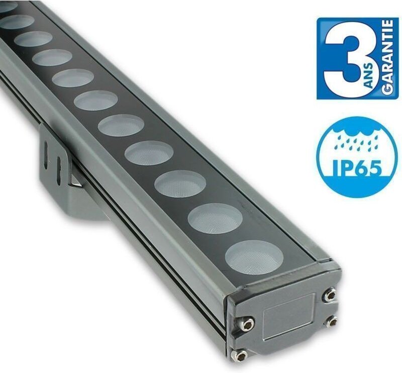 Led Fluter 36W Wall Washer 100 cm Farbtemperatur: Kaltes Weiß 6000K