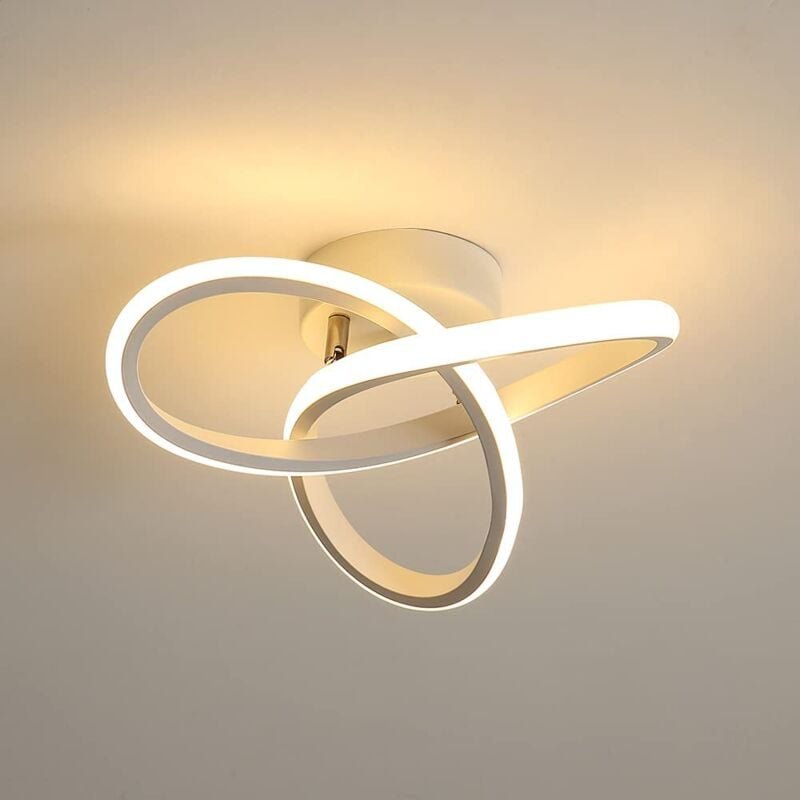 Goeco - LED-Deckenleuchte Acryl-Deckenleuchte 22W 3000K/4000K/6000K dimmbares Leuchtmittel, für Küche, Wohnzimmer, Schla...