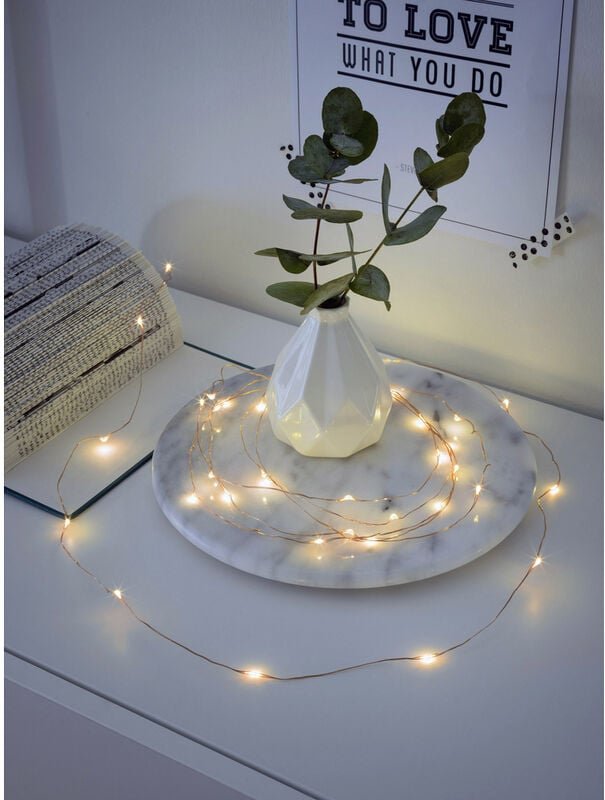 Konstsmide 1460-860 Lichterketten mit Batterien Innen batteriebetrieben Anzahl Leuchtmittel 20 LED